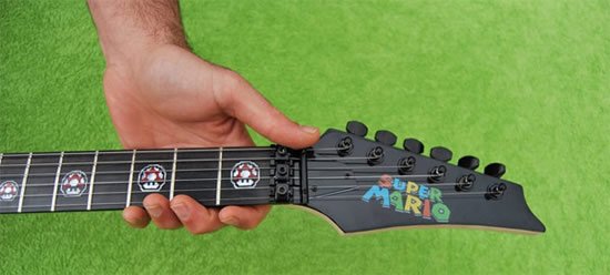 Fã de Mario? Agora você pode tocar a musiquinha em uma guitarra exclusiva