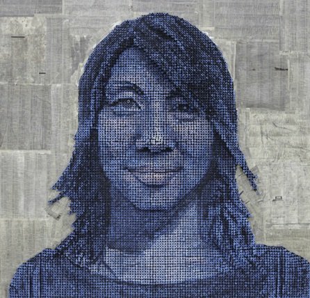 Artista cria retratos tridimensionais feitos com parafusos