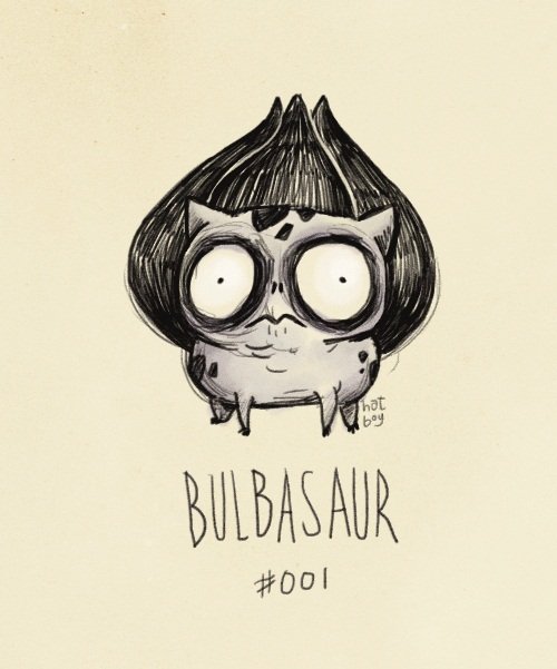 Pokemóns criados por Tim Burton seriam bizarros