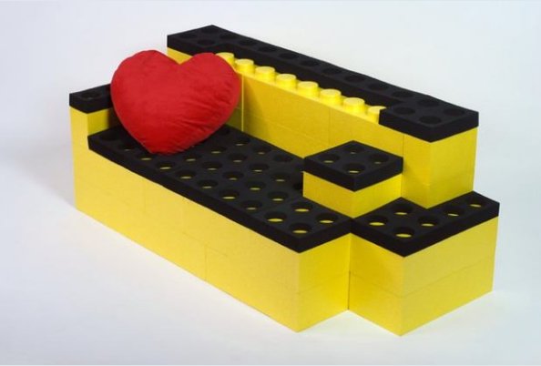 Decore sua casa com as cores do LEGO
