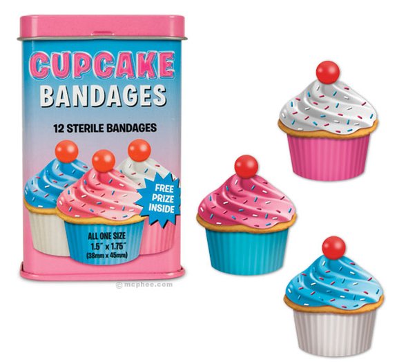 Curativo de cupcake