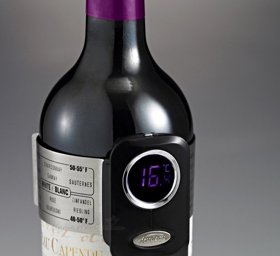 Termômetro digital para vinho