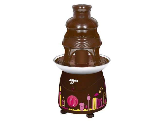 Chocolate em cascata